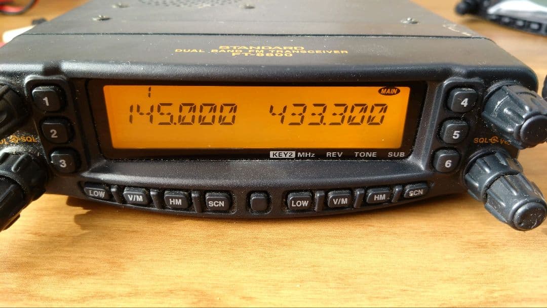 ヤエス FT-8800 STANDARD YAESU FT-8800 145/433MHz 20W