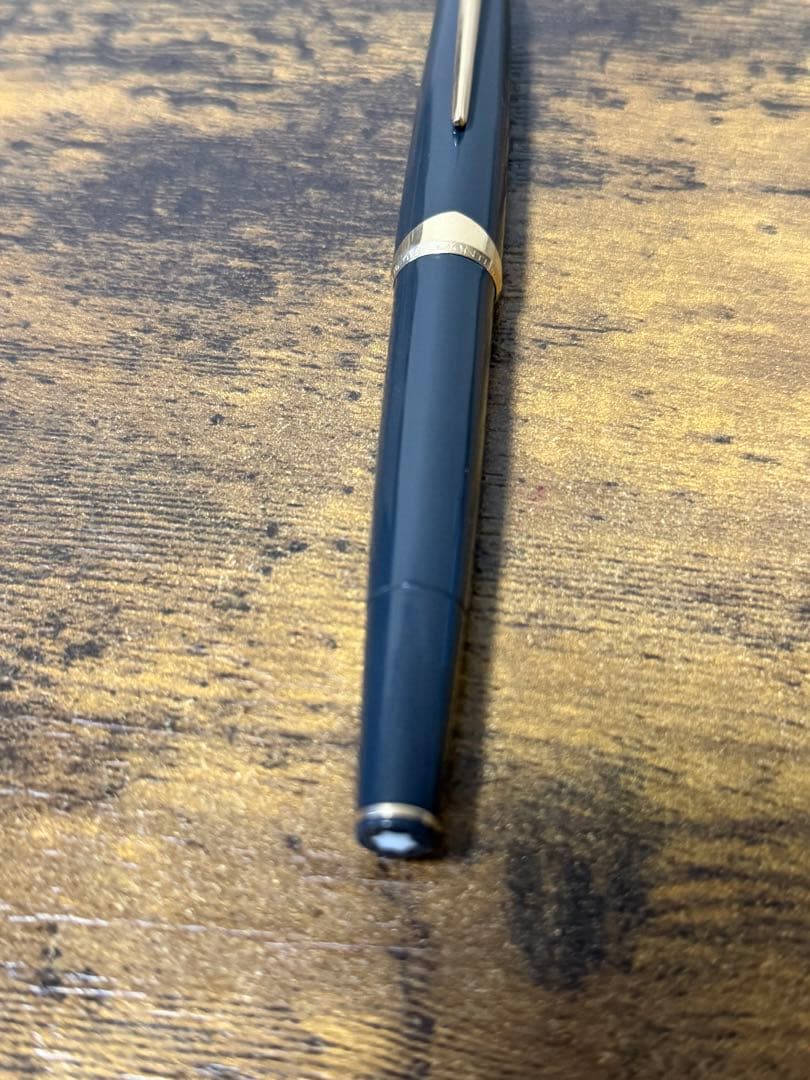 1960年代　グレー軸　モンブラン　No. 12 18c-750 万年筆　中細字