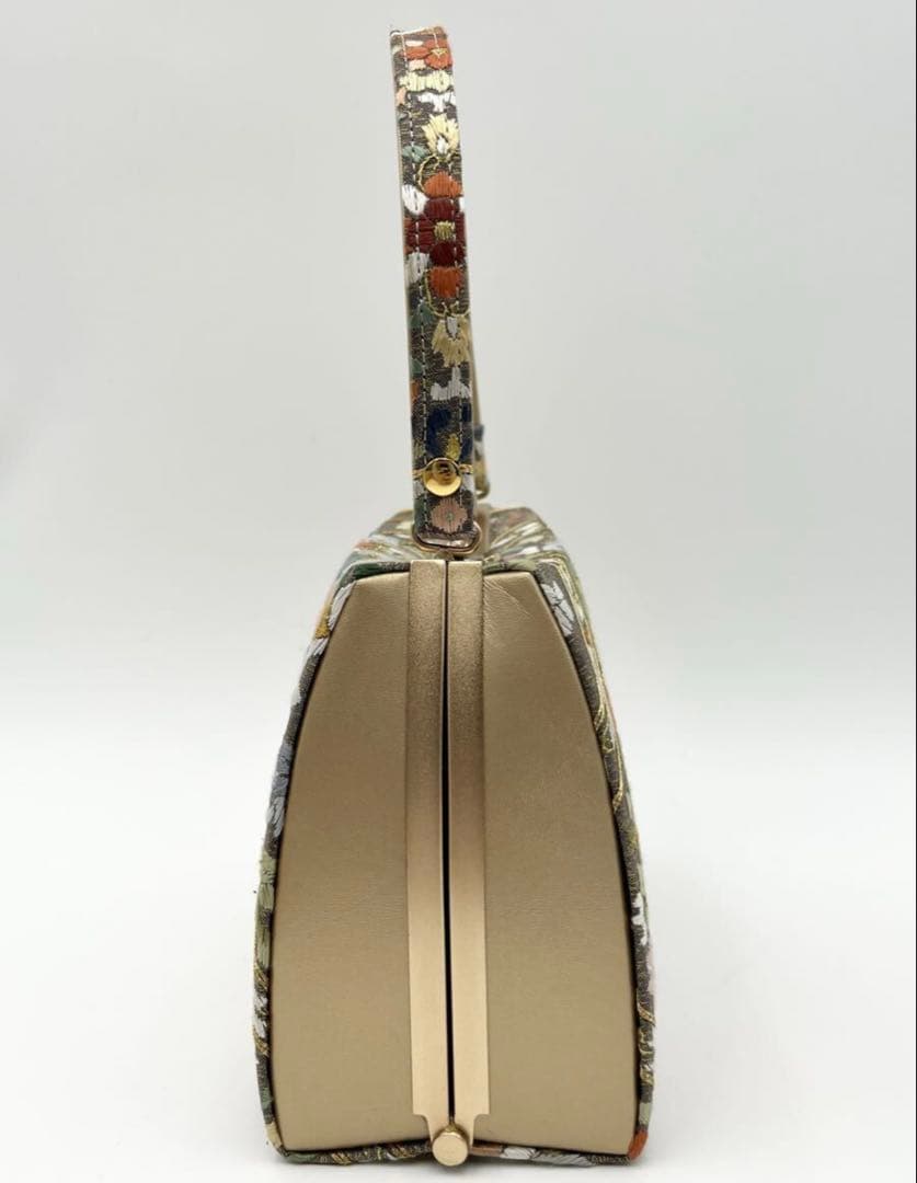 美品 高級 和装小物 蘇州刺繍 ハンドバッグ 草履セット フォーマル 中国刺繍