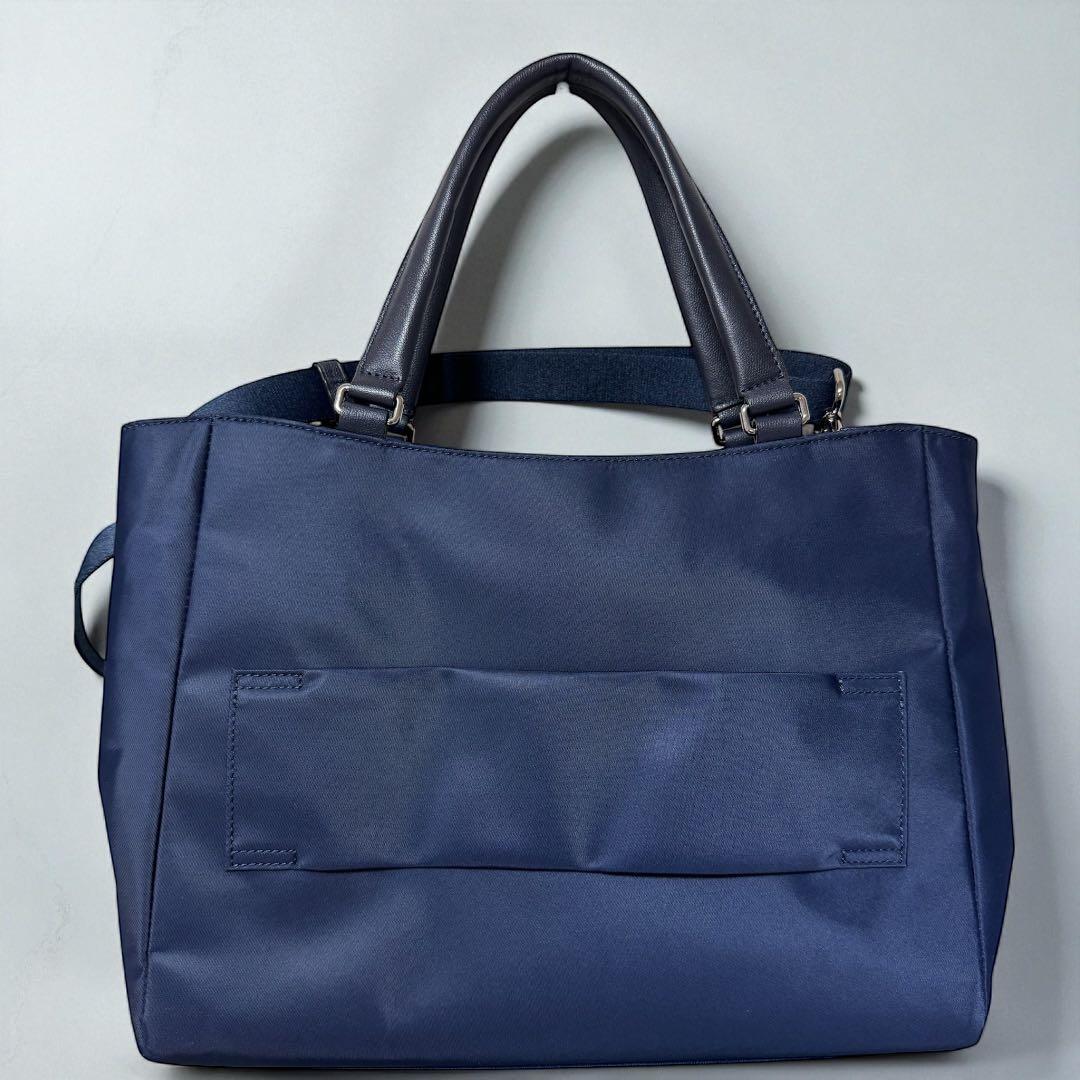 ✨美品✨TUMI ヴァレッタ ラージトートバッグ ネイビー 2way 通勤 A4