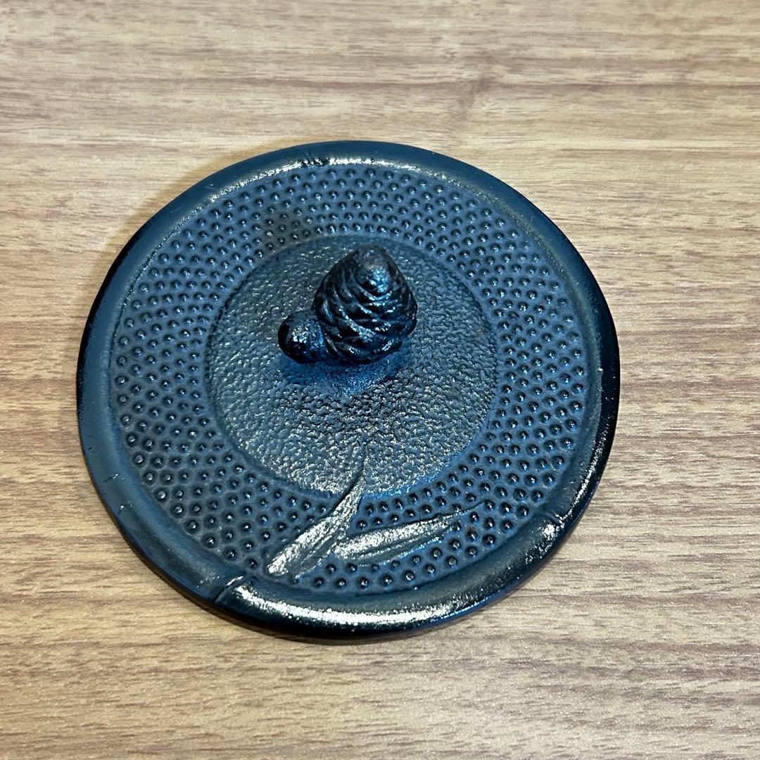 鉄瓶 茶の湯釜 長文堂 長谷川文雄 駒型