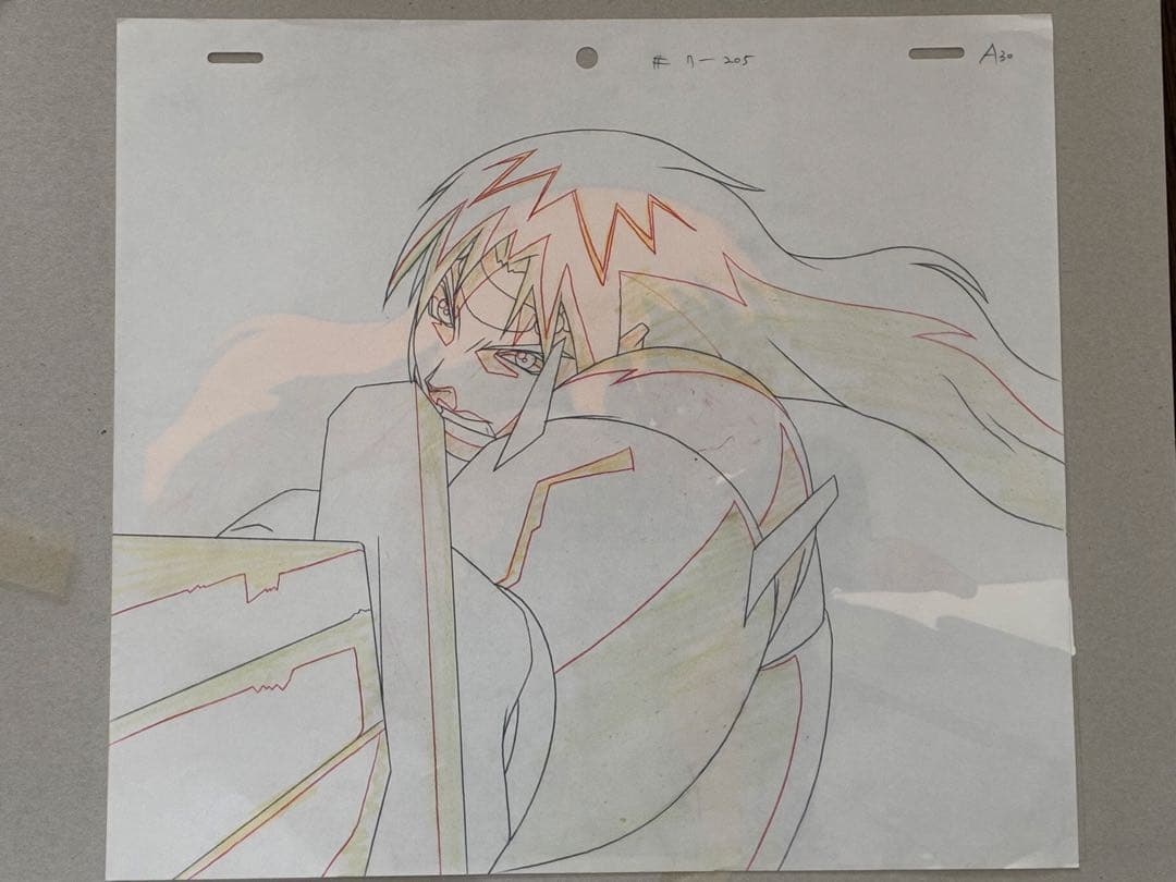 貴重】ロードス島戦記 英雄騎士伝 手書きセル画＋コンテセット 6枚まとめ