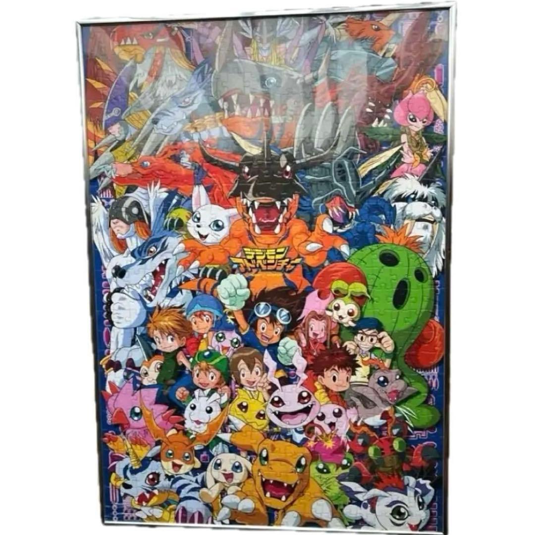 デジモンアドベンチャー 勇気無限大 ジグソーパズル 500ピース 当時物