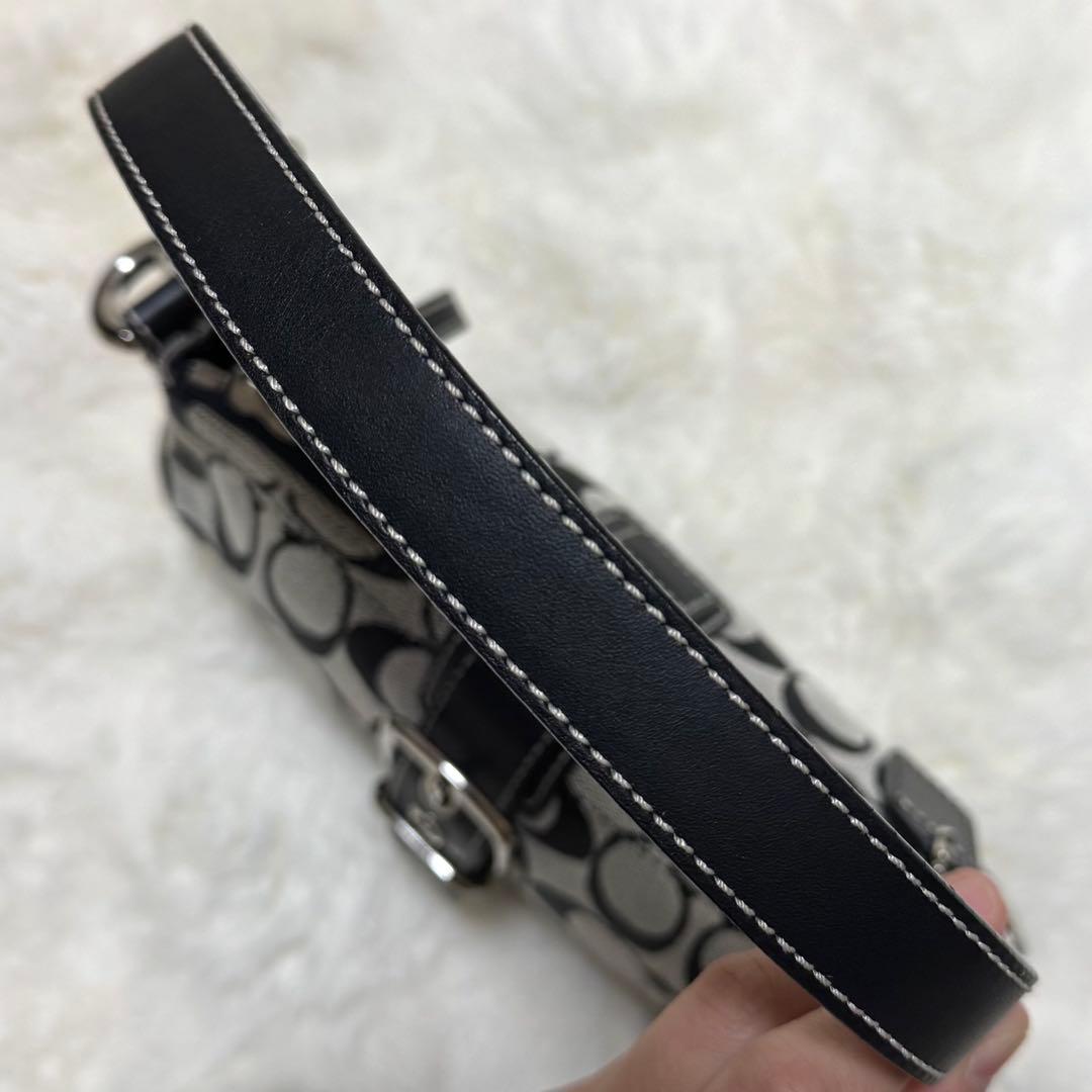 COACH シグネチャー　アクセサリーポーチ　ワンショルダー　6362 ソーホー