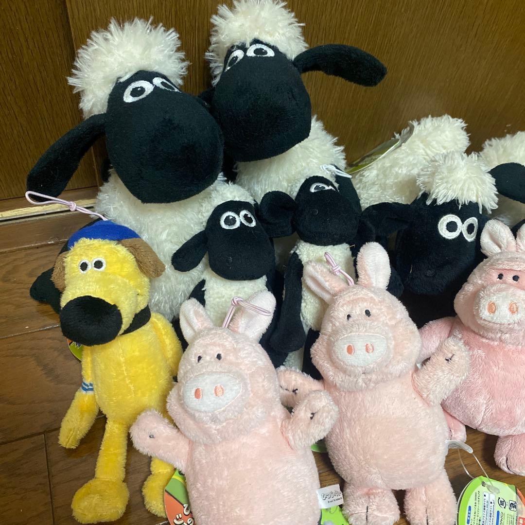 ひつじのショーン　ぬいぐるみ　まとめ売り　11点