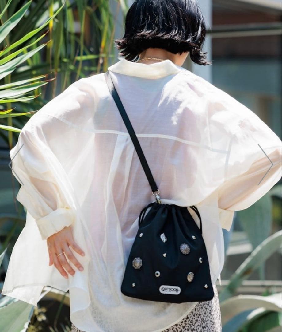 新品　フリークスストア　別注 2WAYコンチョ巾着バッグ