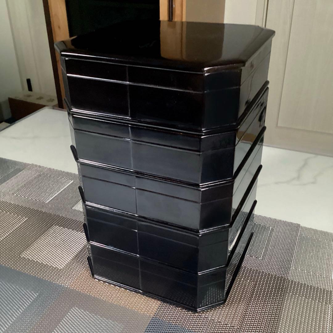 メルうー特価』 山中塗 二代宗明 助田宗明 縁高重