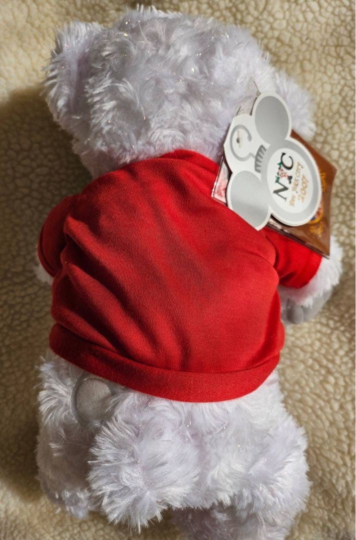 ダッフィー　NYC クリスマス限定　2007 ホワイト