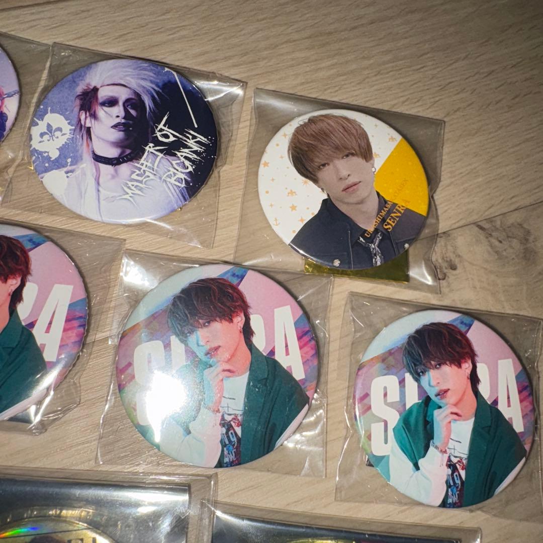 センラ GOSSIP 実写 缶バッジ セット まとめ売り センラ GOSSIP 缶