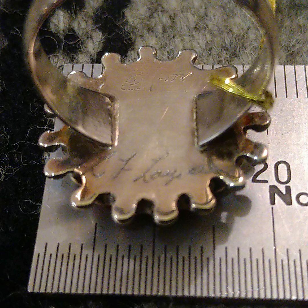 アクセサリー Zuni Needle Point Red Coral Ring