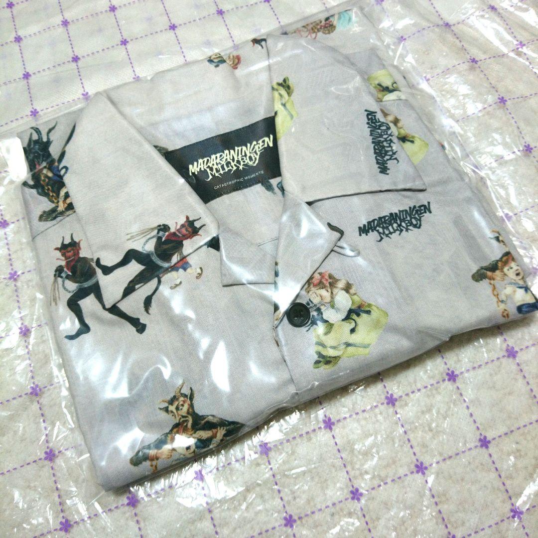 マダラニンゲン MILKBOY 悪魔柄シャツ MADARANINGEN DIR京 M1