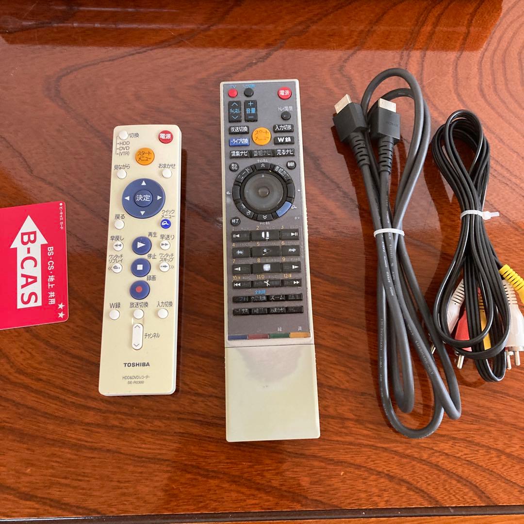 [推奨品] 東芝RD-S302　 HDD/DVDレコーダーリモコン付き