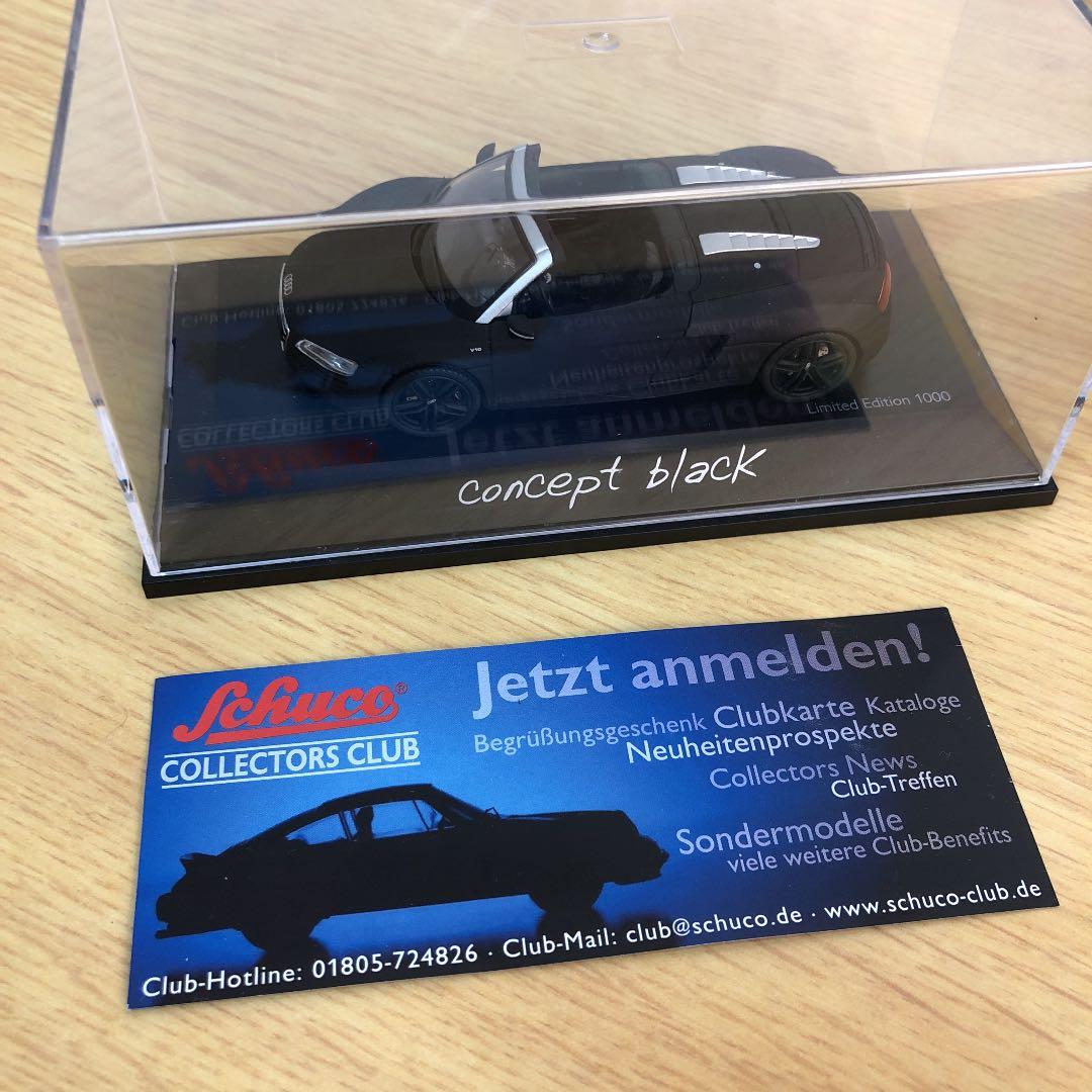 ミニカー Audi R8 Spyder 2012 concept black