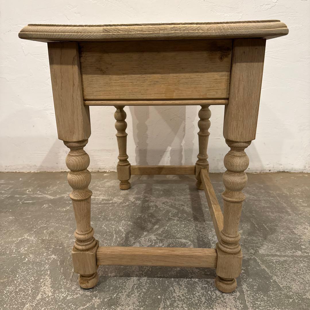 ヴィンテージ 木製サイドテーブル 剥離