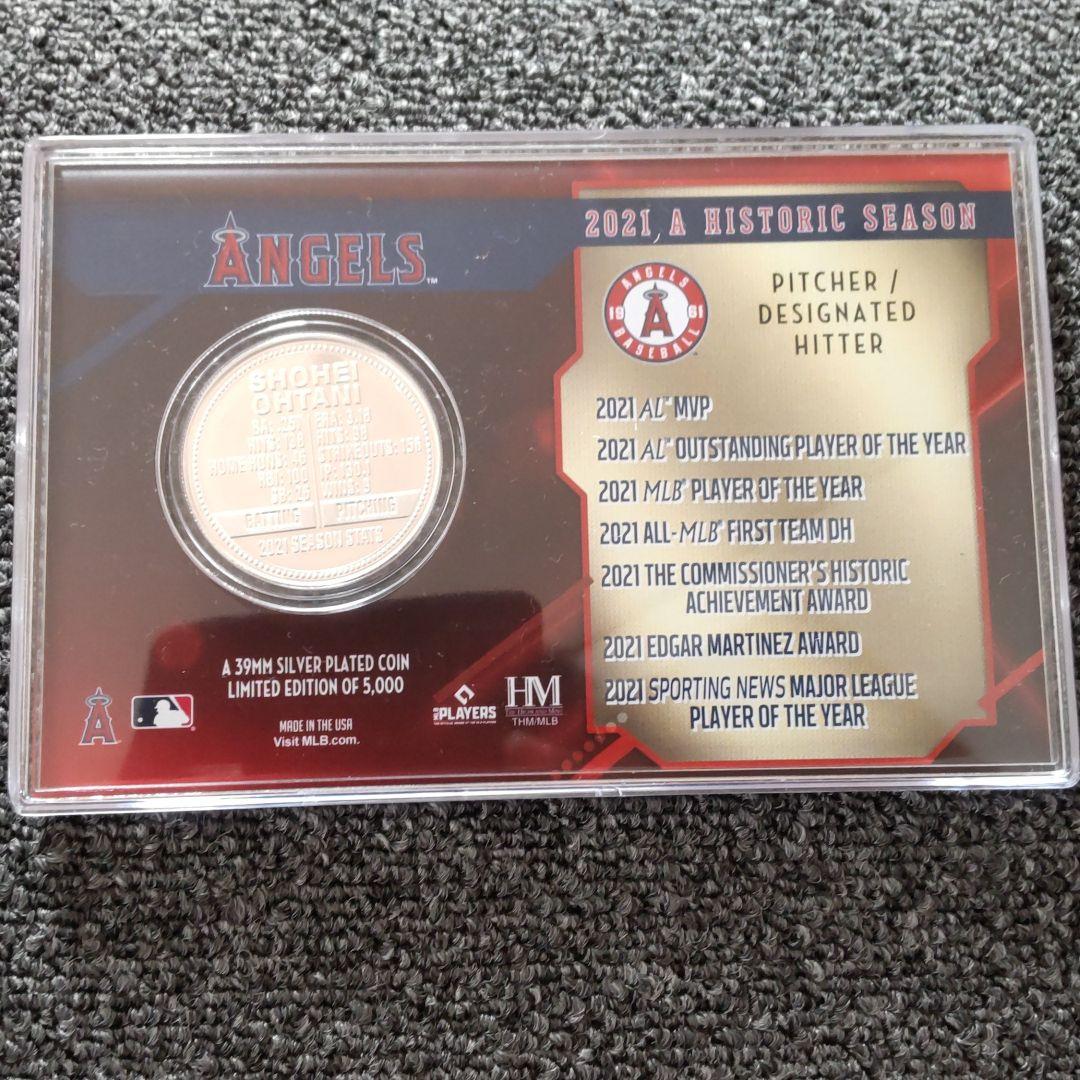2021 大谷翔平 A HISTORIC SEASON シルバーコインカードの通販はau PAY