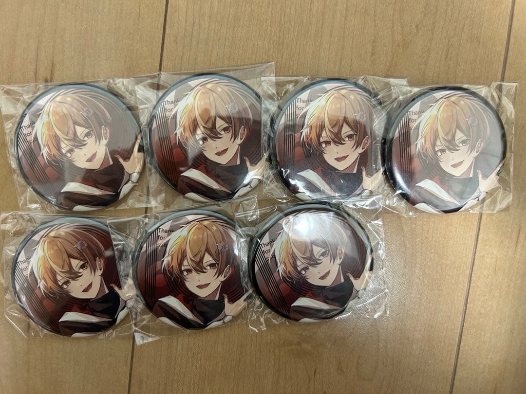 シクフォニ 暇72 10万人記念缶バッジ