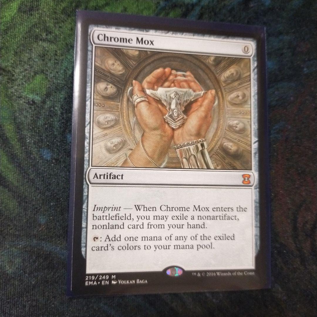 mtg 金属モックス 英語版1枚 金属モックス 英語版 1枚 金属モックス/Chrome Mox 英語一枚 mtg 金属