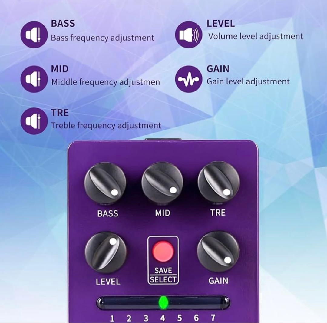 FLAMMA FS06 デジタル プリアンプ ペダル 内蔵 キャビネット