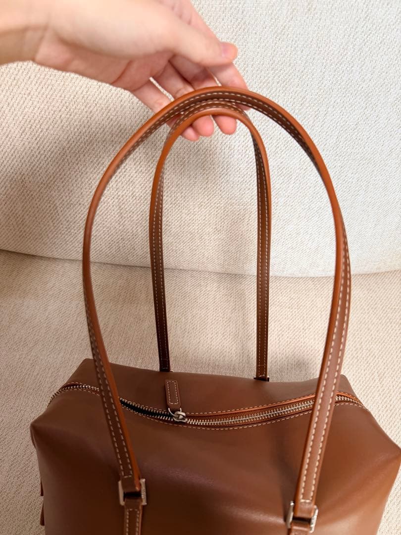 VASIC Tete バッグ 茶色 大容量通勤用バッグ