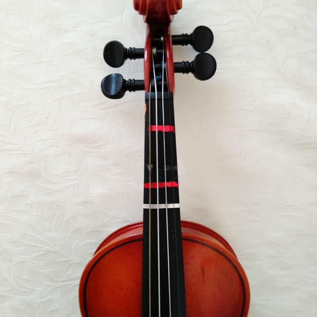 SUZUKIバイオリン200 1/16　弓　ケース　松脂　箱　説明書付き