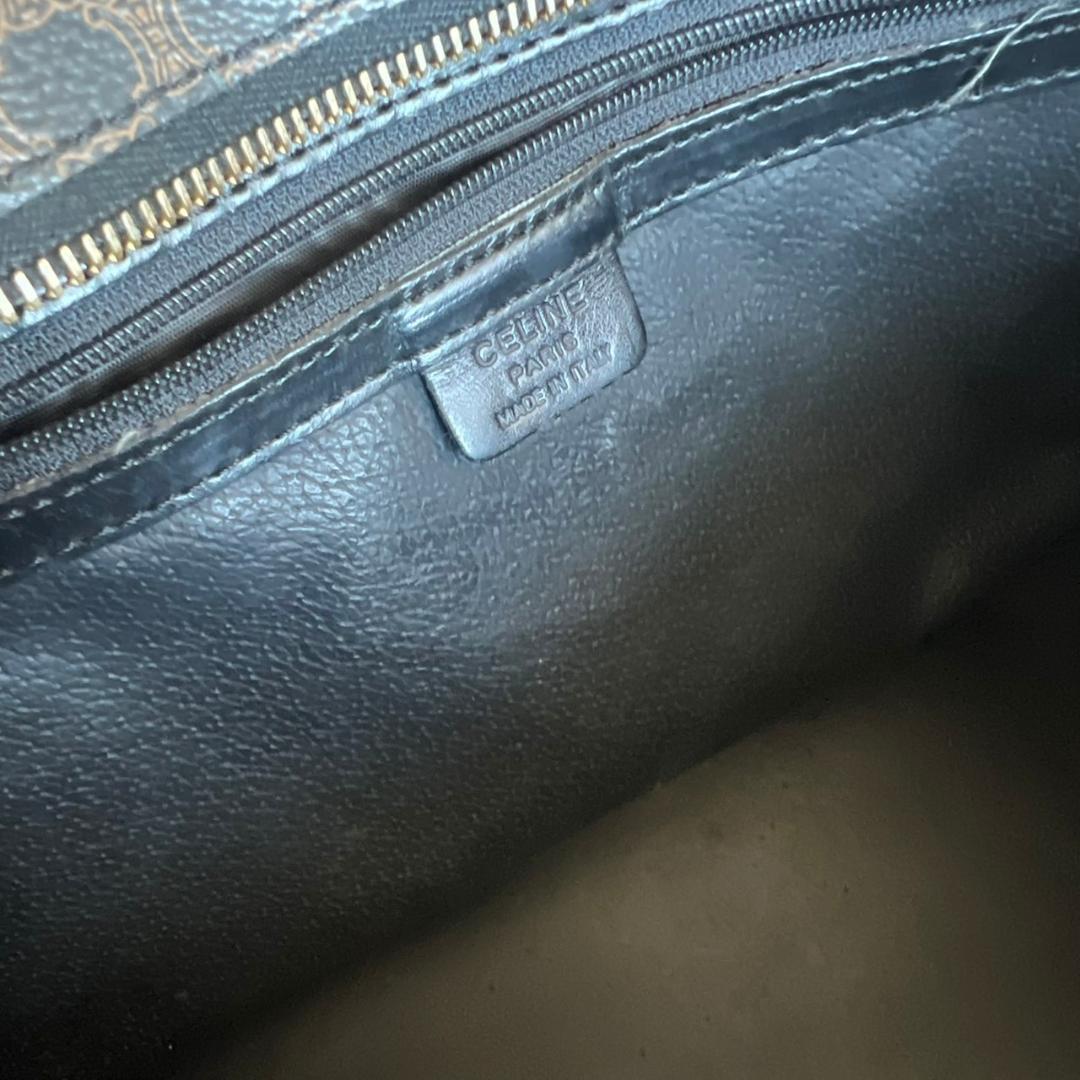 ⭐️CELINE⭐️セリーヌ マカダム トートバッグ ブラック A4収納可