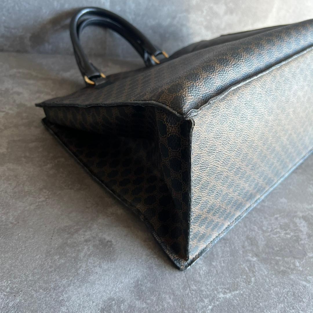 ⭐️CELINE⭐️セリーヌ マカダム トートバッグ ブラック A4収納可