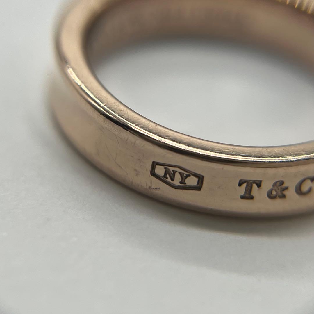 ティファニー TIFFANY 1837 ナロー リング 8号 ルベドメタル