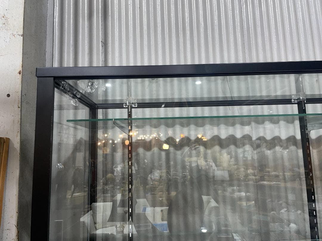 引き取り限定②】ガラス棚 / ショーケース｜店舗ディスプレイ 店舗什器