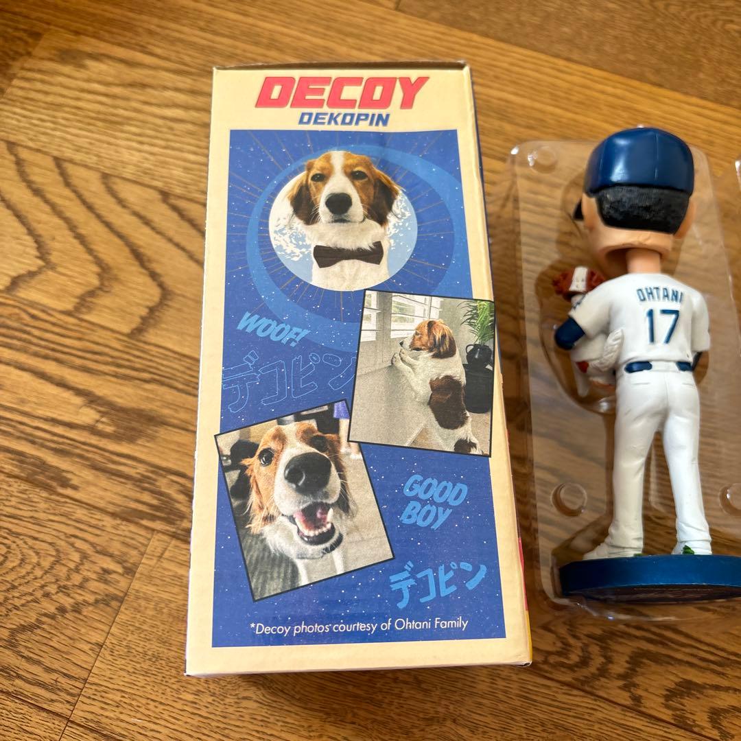 【値下げ】大谷翔平　フィギュア ドジャース　17 デコピン　バブルヘッド