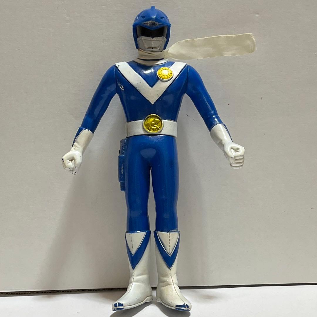 ☆サンバルカン バルイーグル バルパンサー バルシャーク ソフビ 16.5