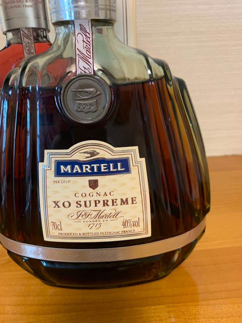 最終値下げ！ヴィンテージ MARTELL XO SUPREME コニャック N