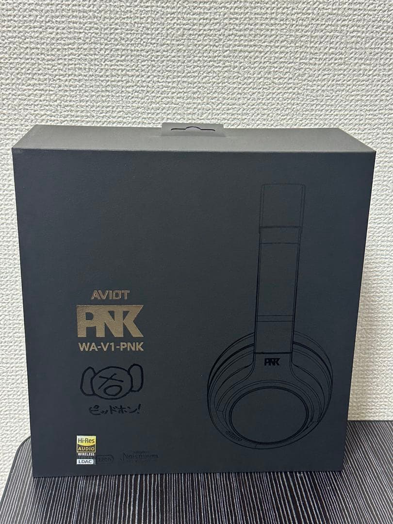 AVIOT WA-V1-PNK ワイヤレスヘッドホン AVIOT AVIOT WA-V1 アダプティブハイブリッドノイズキャンセリング