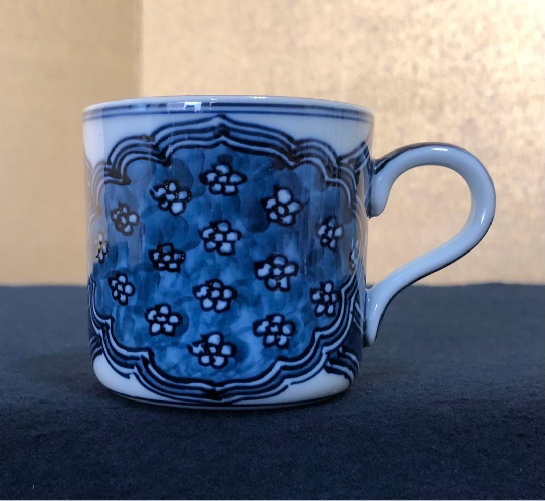 《レ》有田焼 祥瑞手 碗皿6客組 源右衛門作 共箱 251125え6