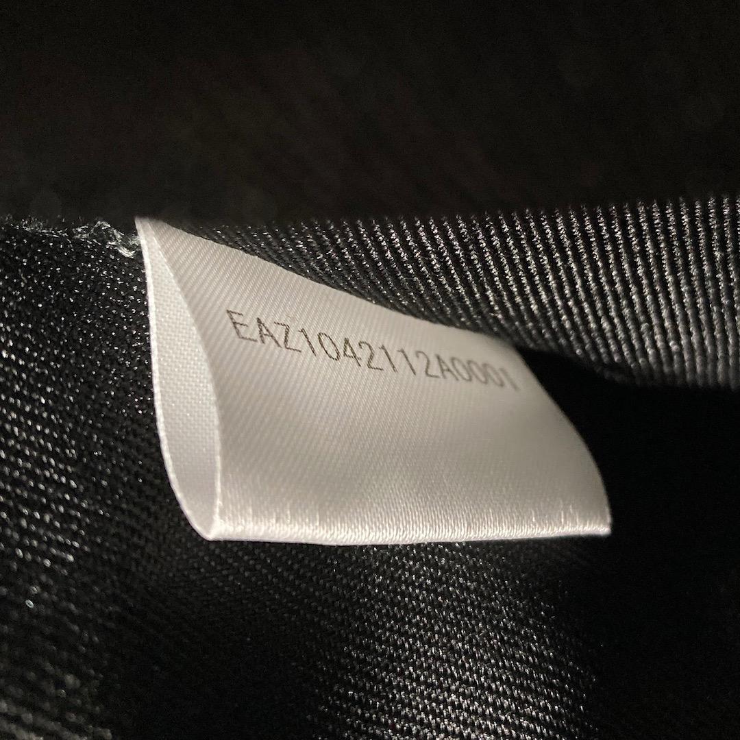 美品 ear PAPILLONNER 柄ワイドテープショルダーバッグ ブラック