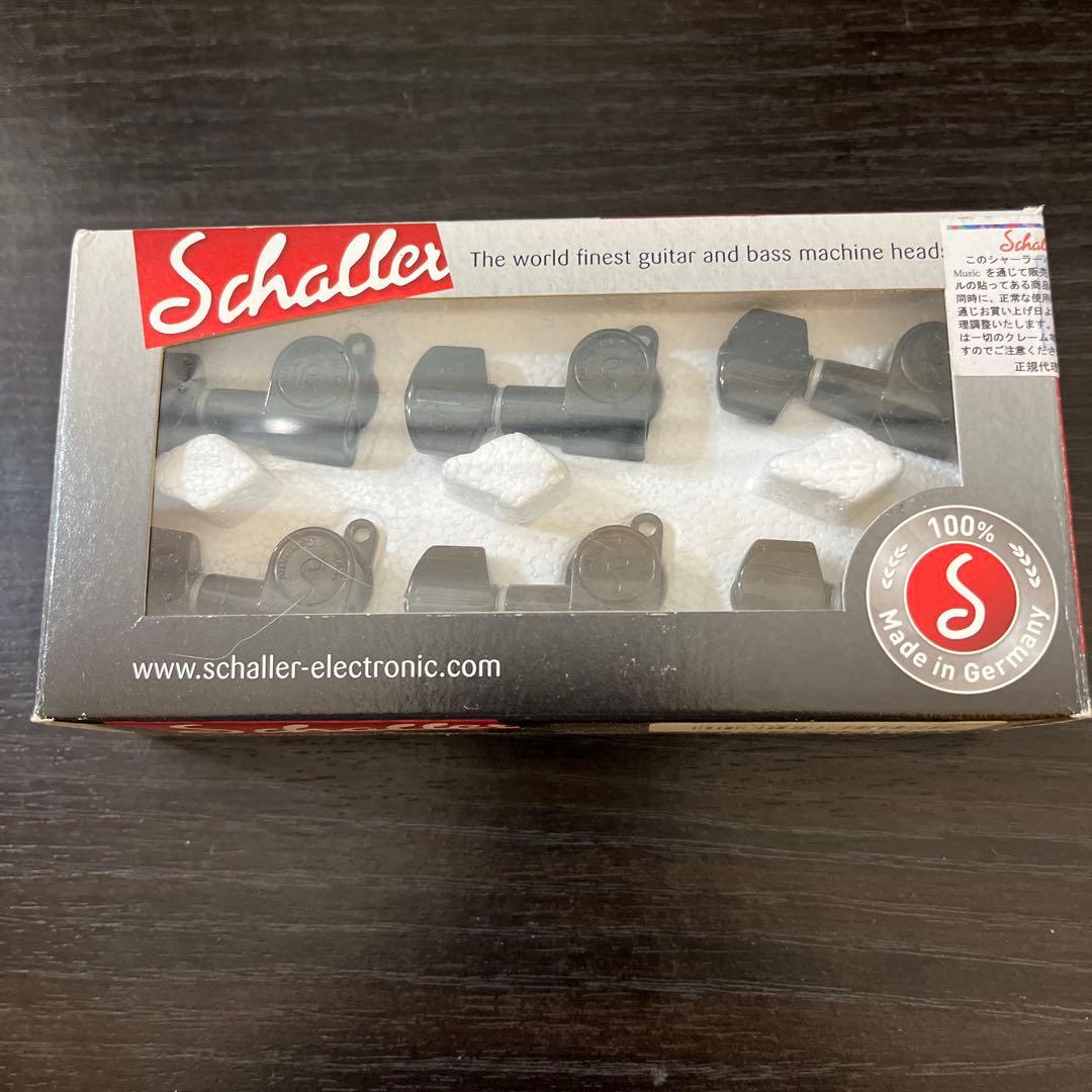 Schaller ギターマシンヘッド M6L mini-BL (6L) SCHALLER ( シャーラー ) M6 mini TopLocking BC 6L / M6LT-mini BL