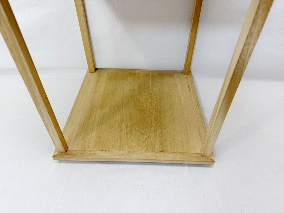 ほぼ未使用 茶道具 桐木地 坐忘斎好写 雲鶴棚 組み立式 元箱 - メルカリ