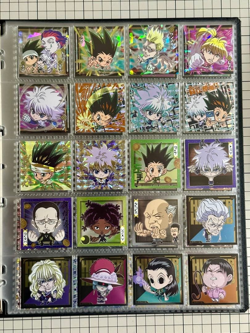 ハンターハンター　ウエハース　シール　vol.1〜vol.8 フルコンプ