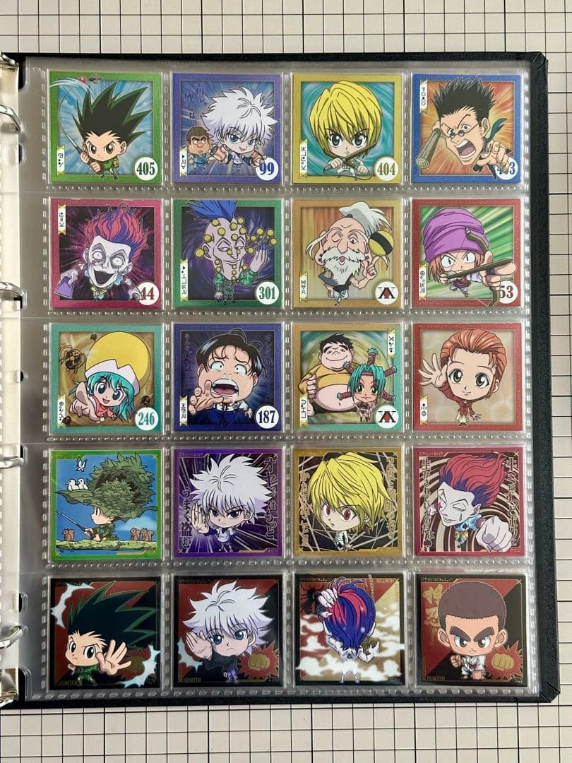ハンターハンター　ウエハース　シール　vol.1〜vol.8 フルコンプ