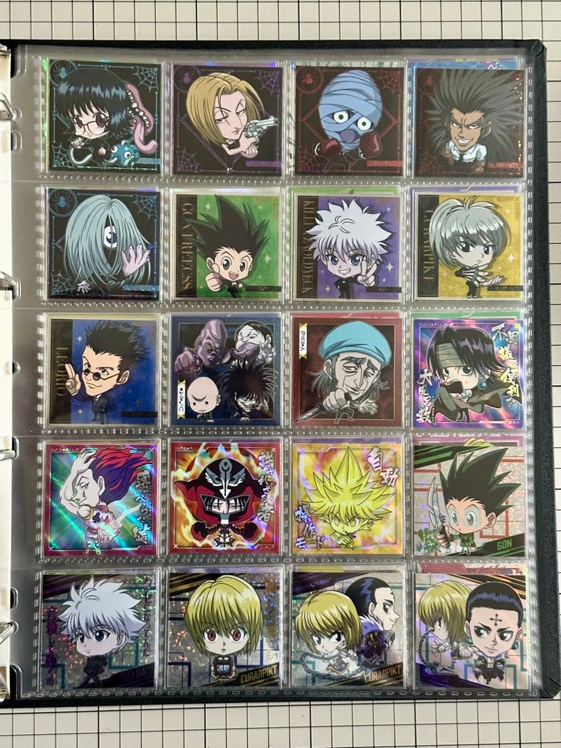 ハンターハンター　ウエハース　シール　vol.1〜vol.8 フルコンプ
