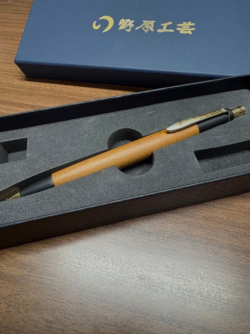 野原工芸旧型山桜ゴールド金具シャープペンシル - メルカリ