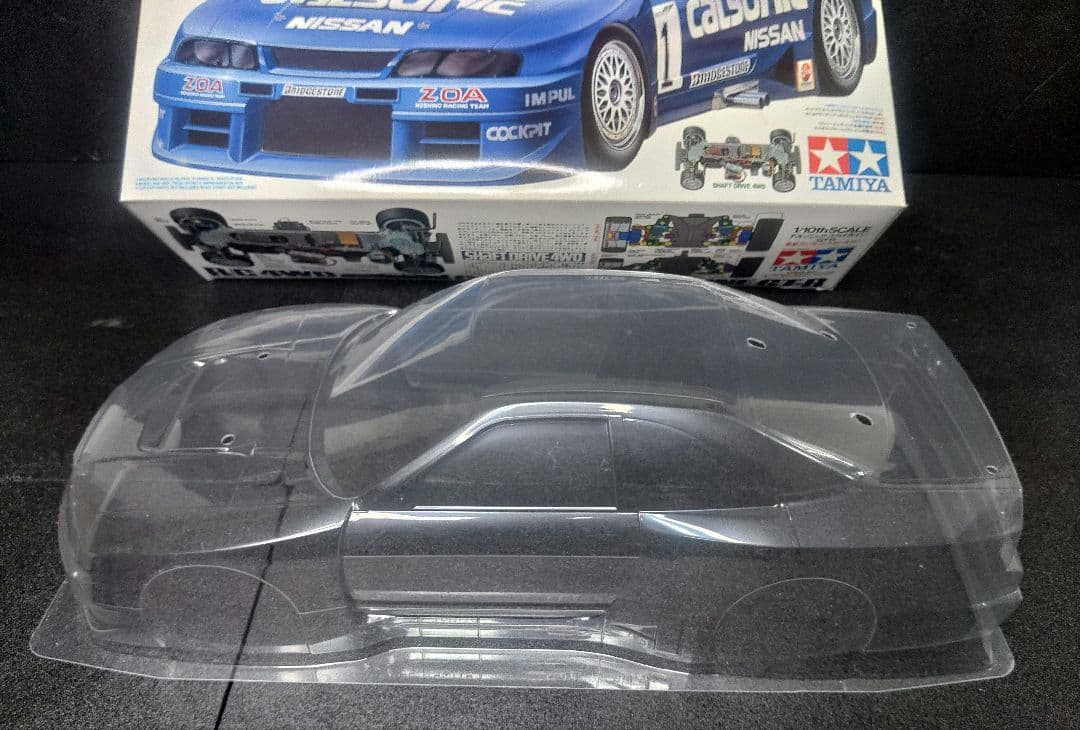激レア　TAMIYA 　1/10カルソニック・スカイラインGT-R