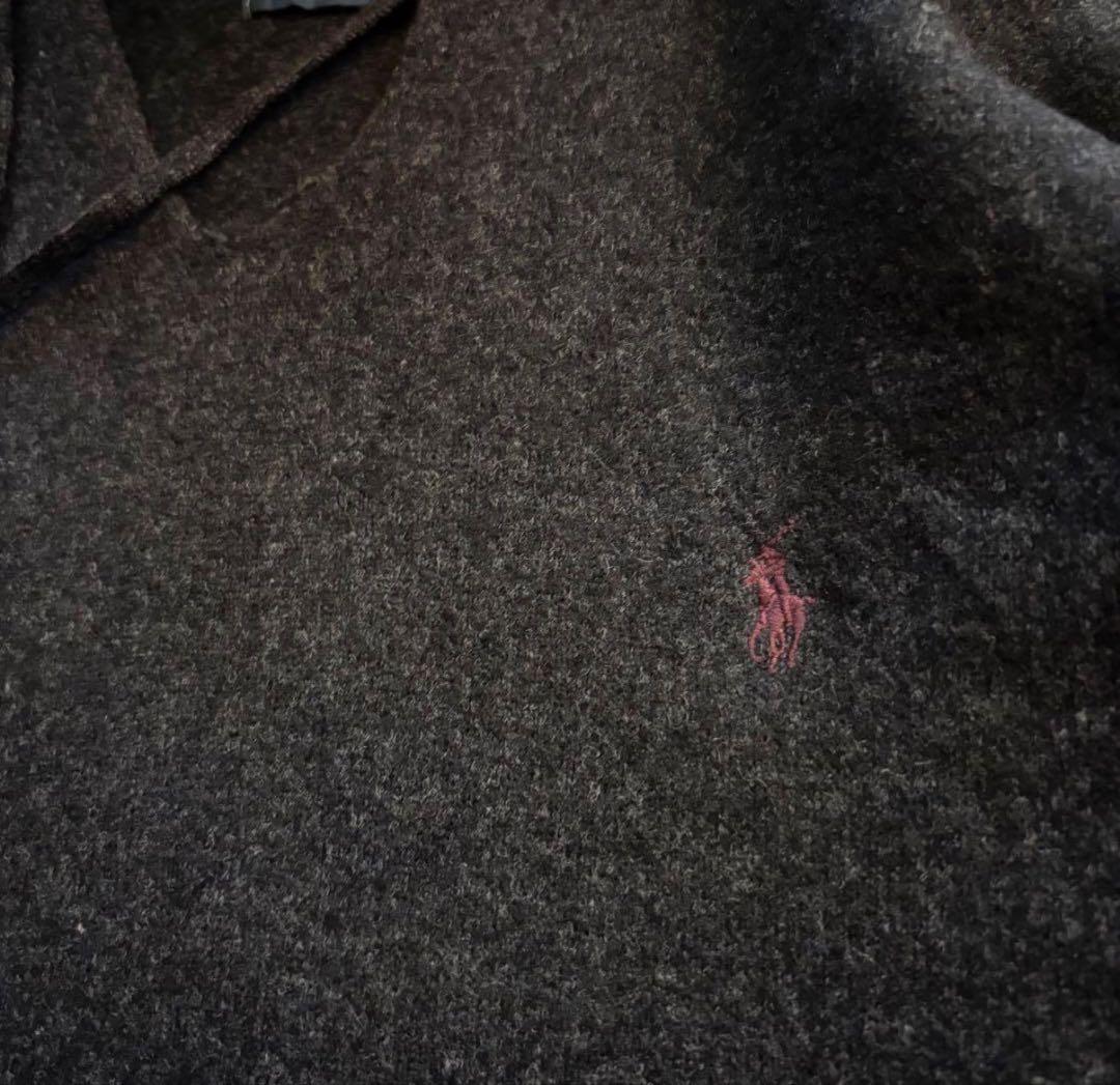 90s Polo Ralph Lauren ウールニット　パーカー ヴィ