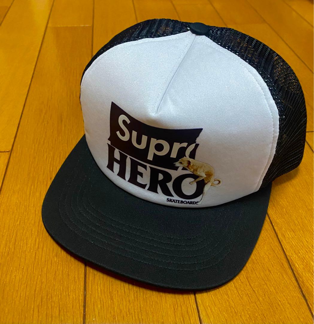 supreme antihero メッシュキャップブラック
