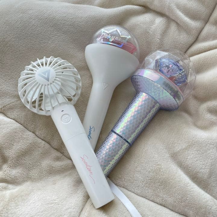 SEVENTEEN セブチ ペンライト 扇風機 セット