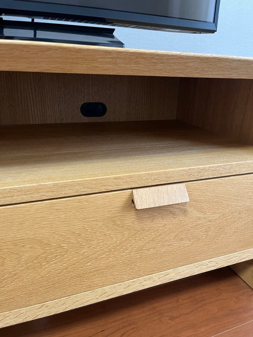 処分！【家具蔵KAGURA 無垢材テレビ台 120cm モダンデザイン】