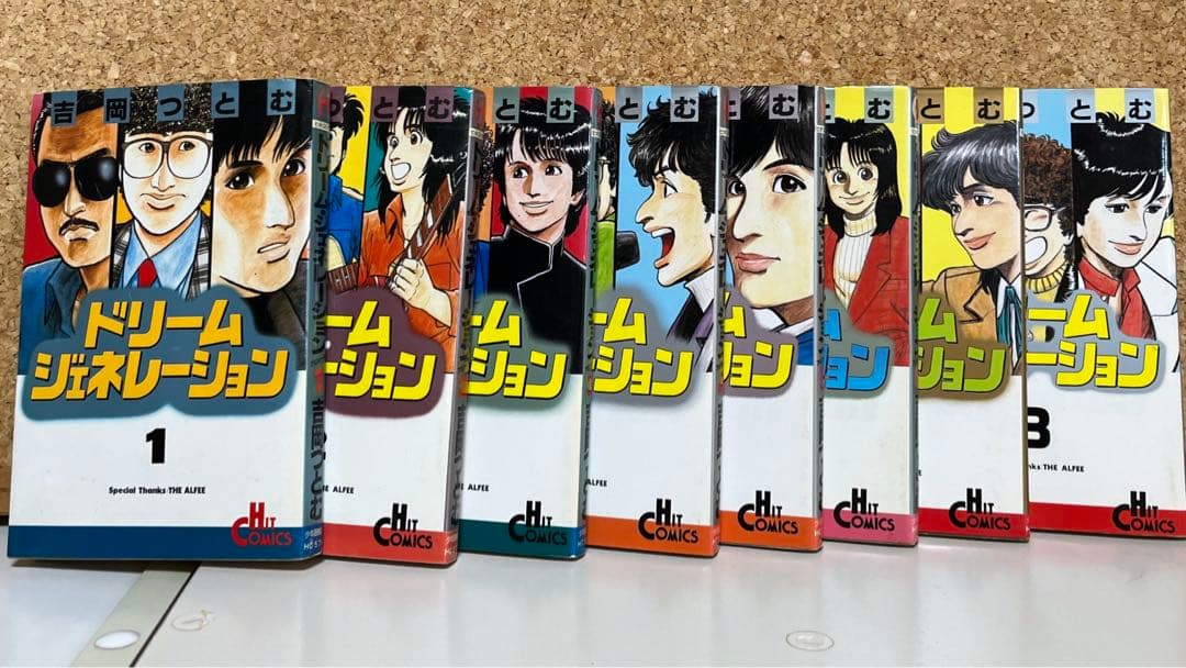 アルフィーTHE ALFEE コミック ドリームジェネレーション THE ALFEE