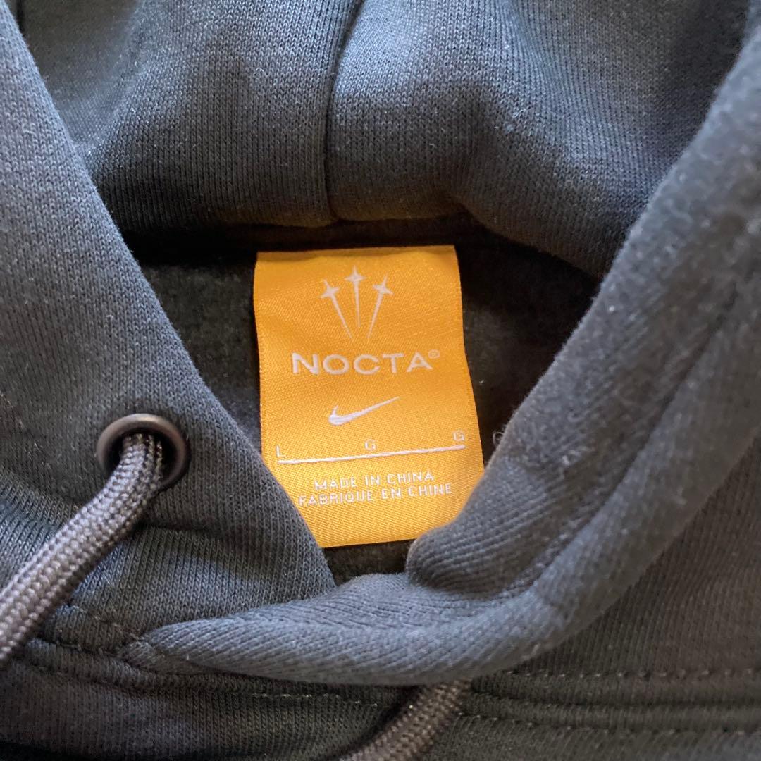「タグ付き」 NOCTA ブラック パーカー フーディー Lサイズ