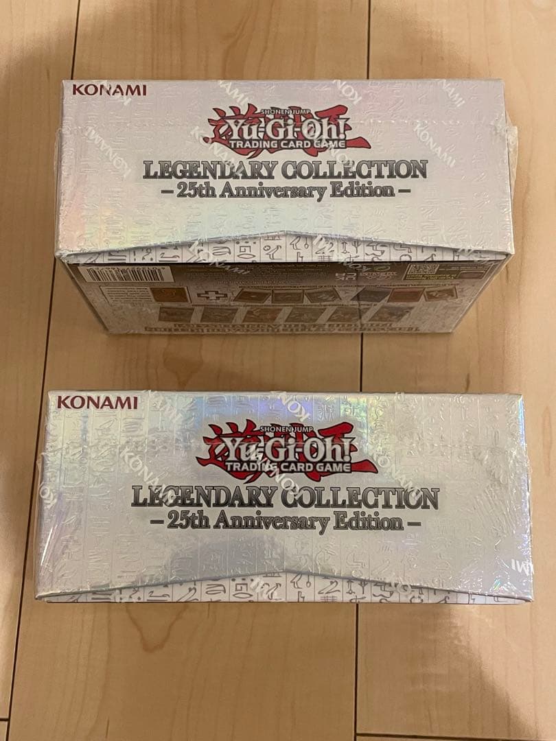 EU版】 遊戯王 レジェンダリーコレクション25thアニバーサリー 2box
