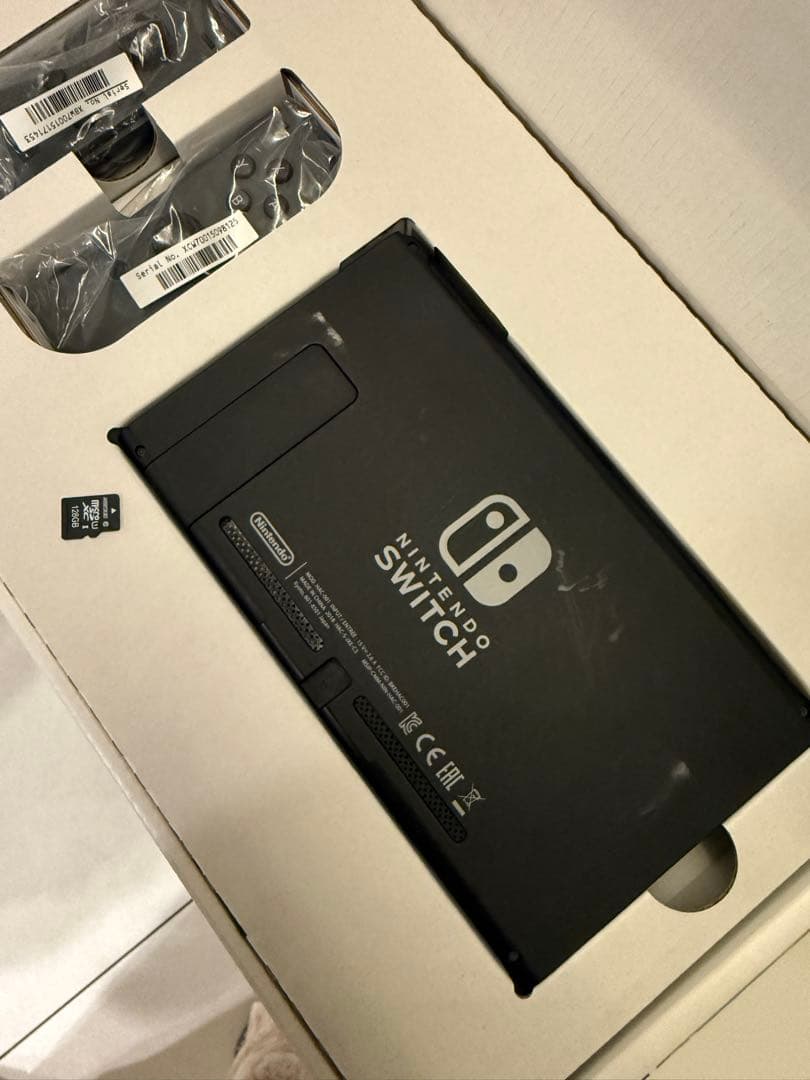 【即発送】Nintendo Switch 初期型、SDカード128GB付き