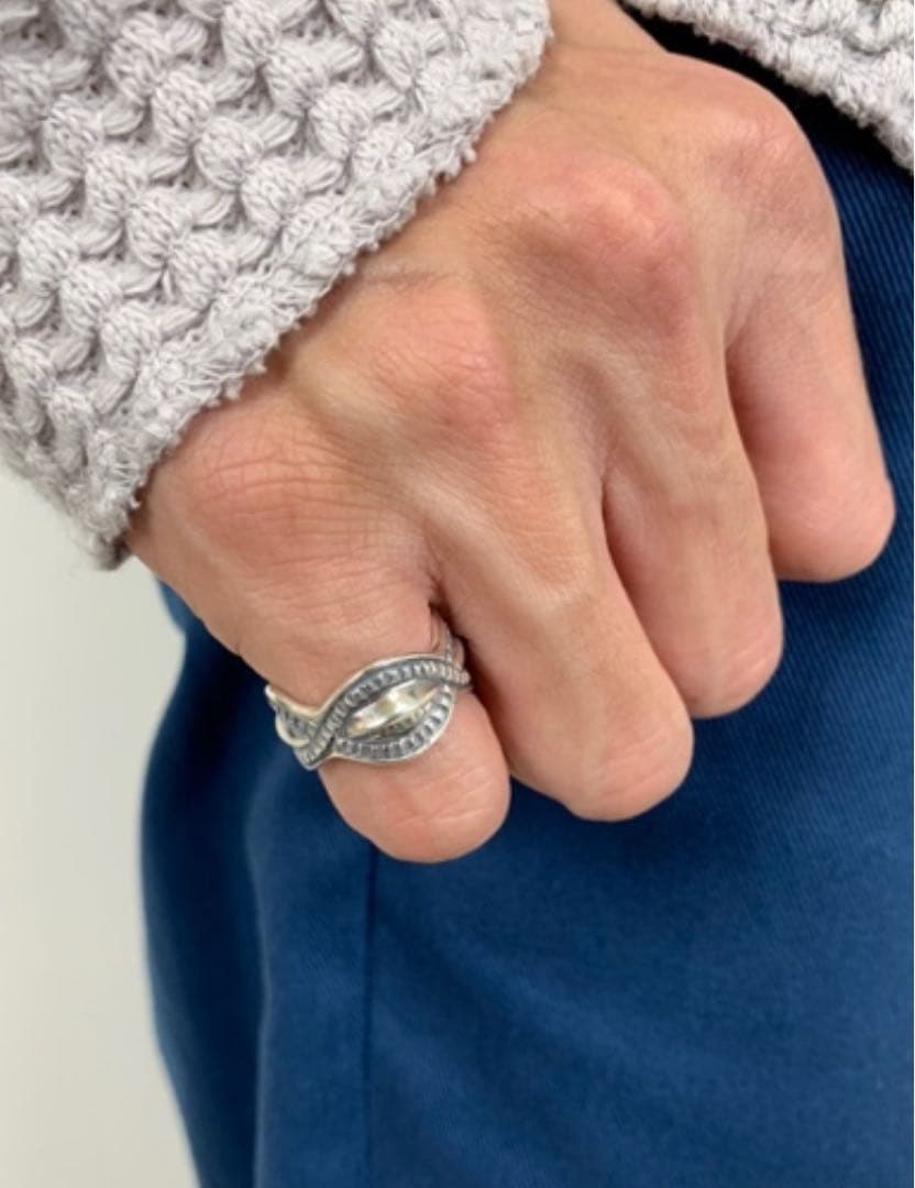 LARRY SMITH / LEAF CUT RING リーフカットリング